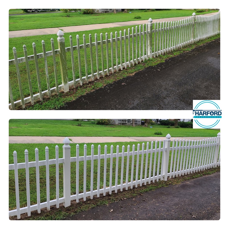 Professional Fence Washing in Harford County