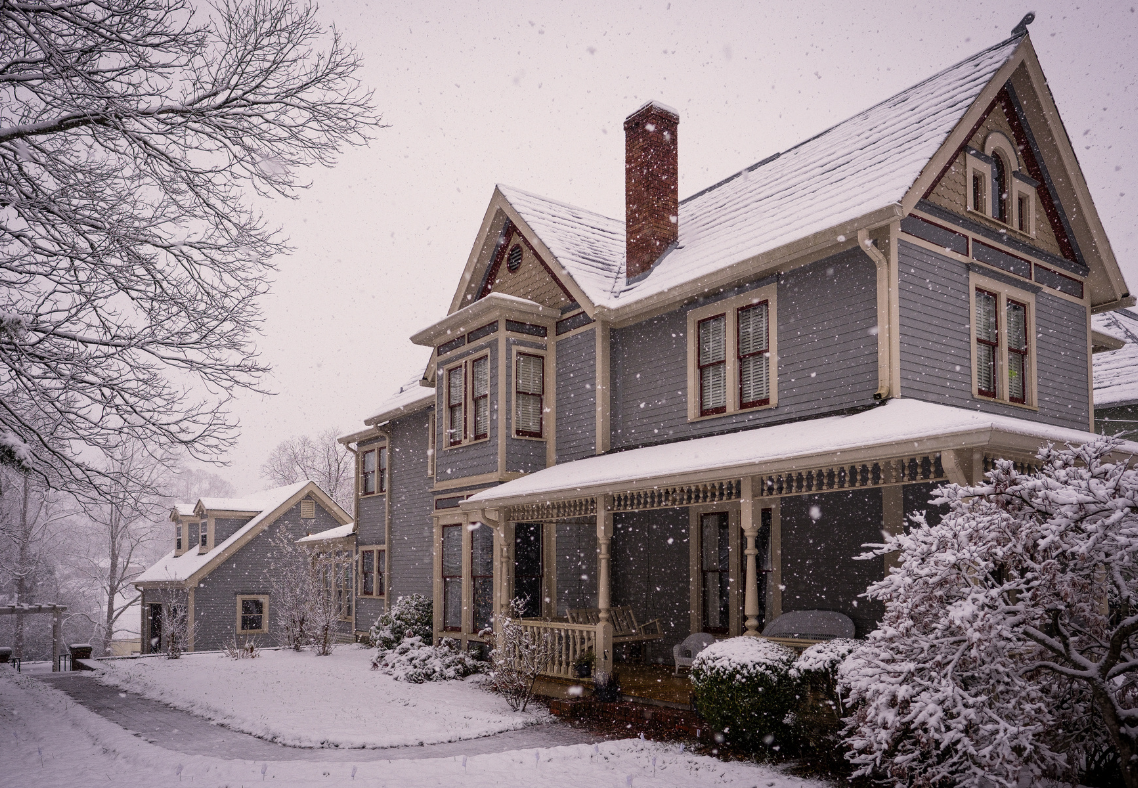 snow on house Can You Pressure Wash Snow Stains?